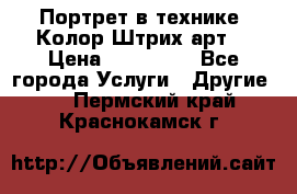 Портрет в технике “Колор-Штрих-арт“ › Цена ­ 250-350 - Все города Услуги » Другие   . Пермский край,Краснокамск г.